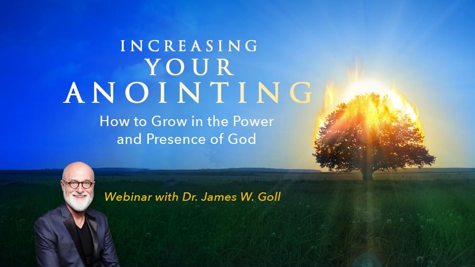 Anointing webinar